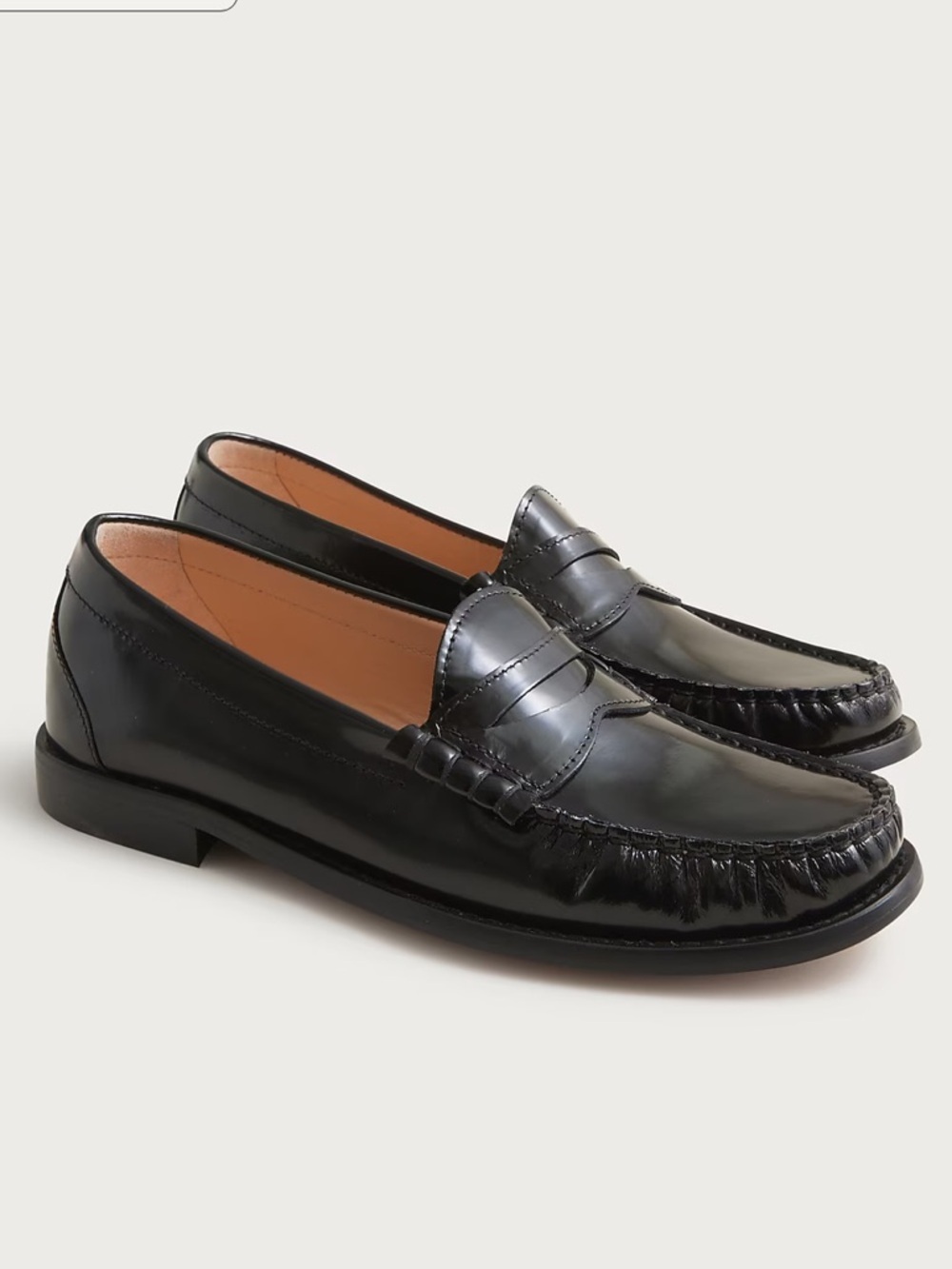 Nwob j crew New Winona penny loafers in Italian spazzolato leather